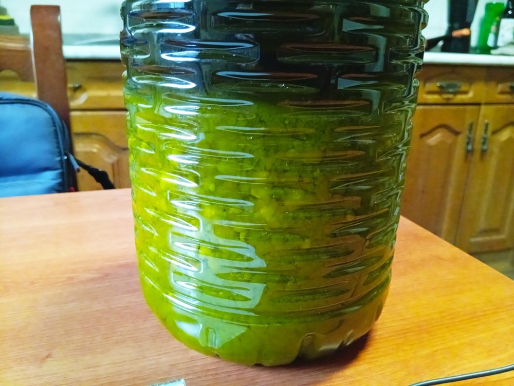 Solidificación del aceite de oliva