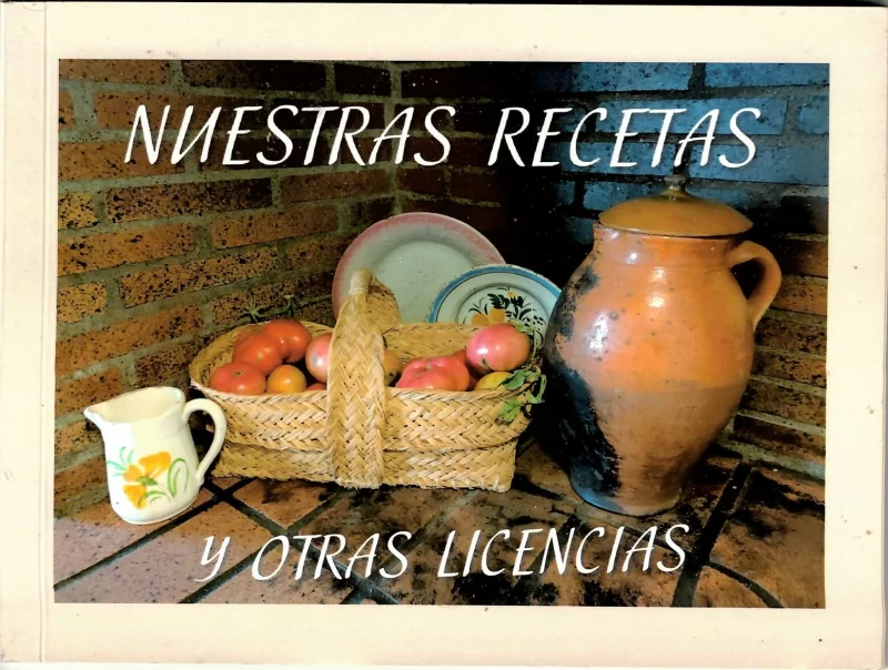 Portada del libro Nuestras recetas y otras licencias
